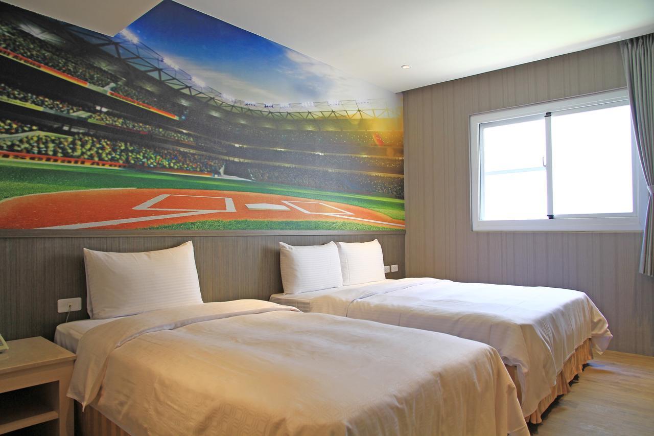 La Hotel-Baseball Theme Hall Kao-siung Exteriér fotografie