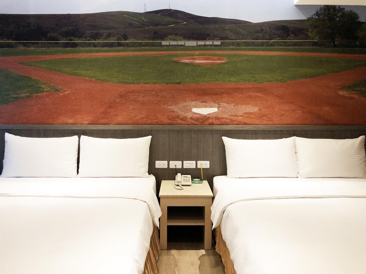 La Hotel-Baseball Theme Hall Kao-siung Exteriér fotografie